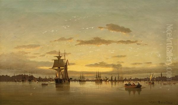 Pristav Oil Painting by Victor Barvitius