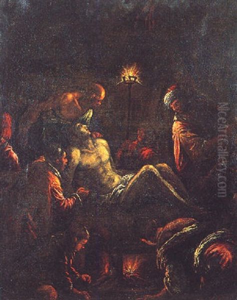 Le Martyre De Saint Laurent Oil Painting by Francesco Bassano the Younger