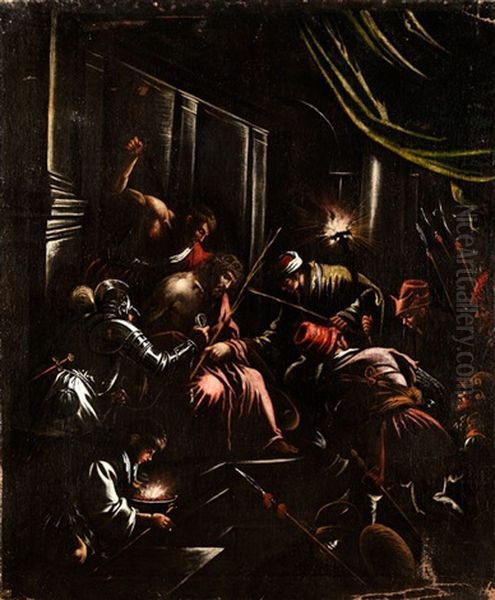 Geisselung Christi Oil Painting by Francesco, II Bassano