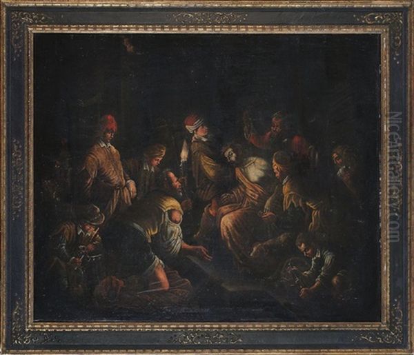 Verspottung Christi Oil Painting by Francesco, II Bassano