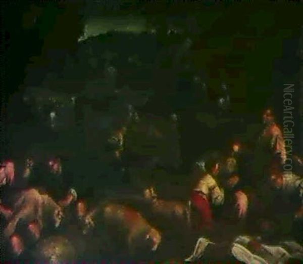 Der Sommer. Oil Painting by Jacopo Bassano (Jacopo da Ponte)