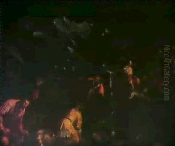 Der Winter. Oil Painting by Jacopo Bassano (Jacopo da Ponte)