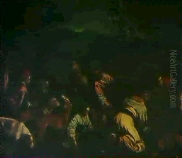 Der Fruhling Oil Painting by Jacopo Bassano (Jacopo da Ponte)