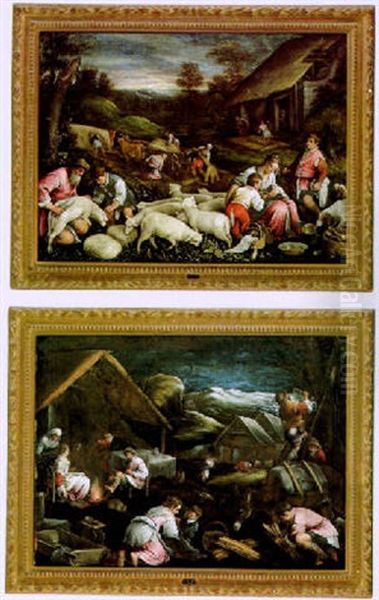 Der Herbst Oil Painting by Leandro Bassano