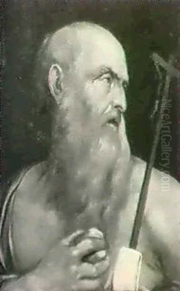 St.jerome Oil Painting by Leandro Bassano