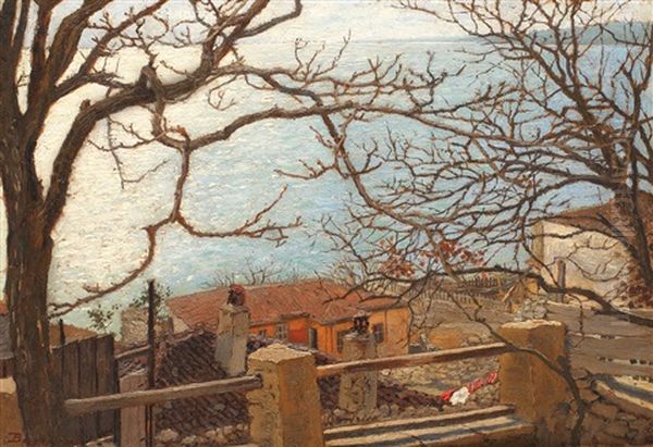 Vedere Spre Mare Oil Painting by Ludovic Bassarab