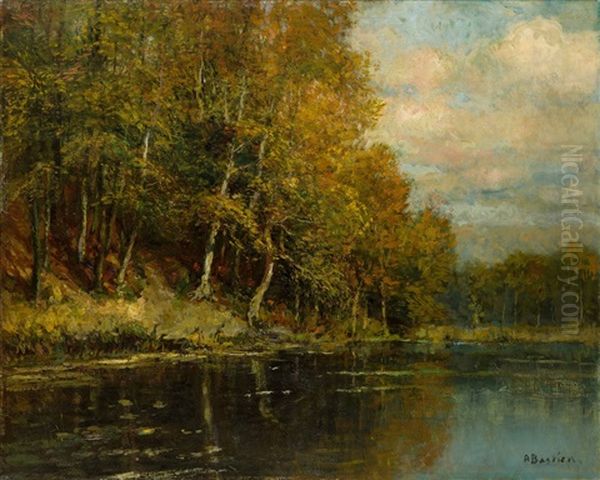 Les Entags Du Rouge-cloitre Oil Painting by Alfred Bastien