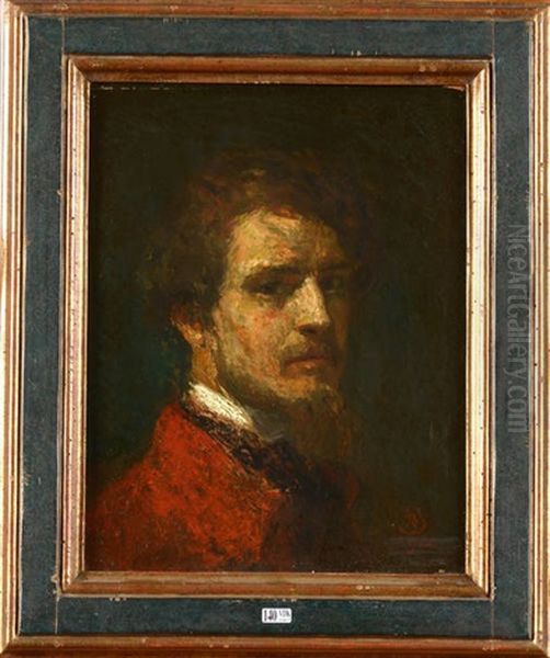 Autoportrait Oil Painting by Alfred Bastien