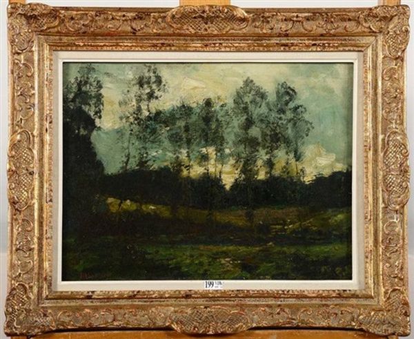 Clairiere Oil Painting by Alfred Bastien