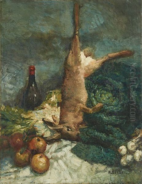 Nature Morte Oil Painting by Alfred Bastien