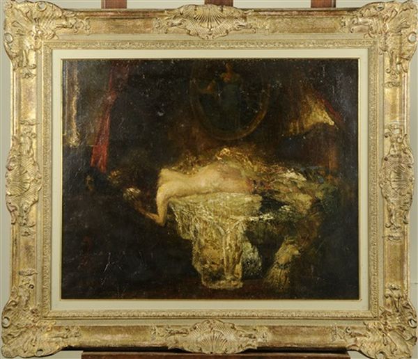 La Martyre Oil Painting by Alfred Bastien