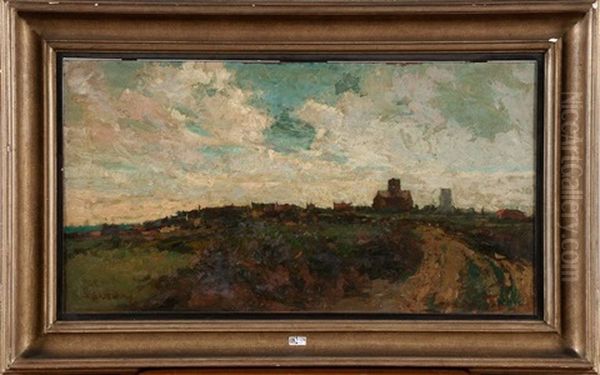 Paysage Oil Painting by Alfred Bastien