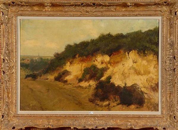 Sablonniere Oil Painting by Alfred Bastien