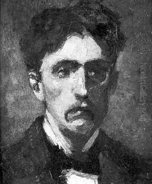 Autoportrait Oil Painting by Alfred Bastien