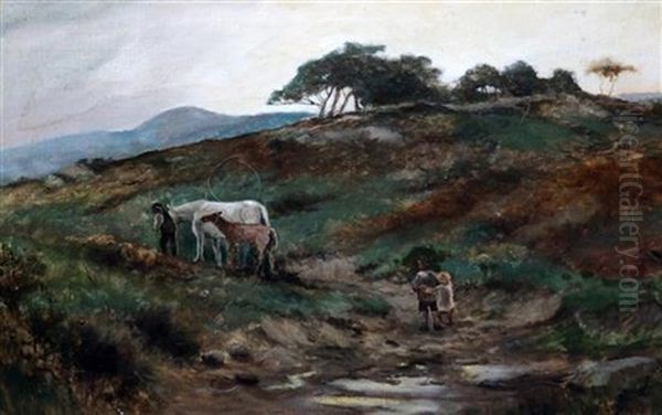 Going Home After Work Oil Painting by David Bates