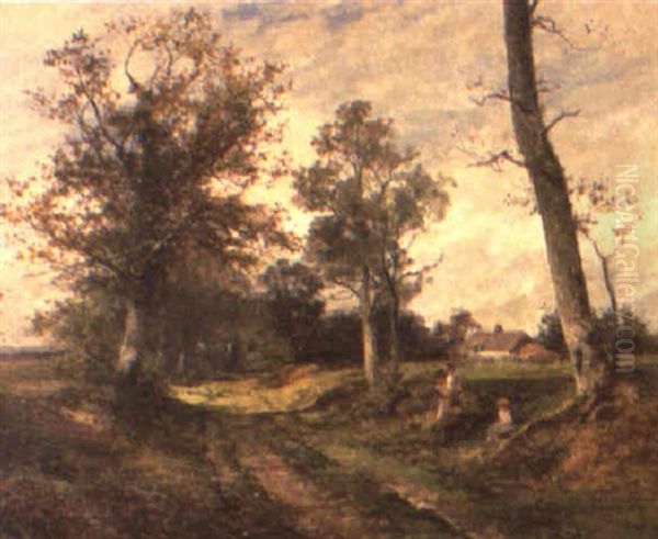 Wandering Home Oil Painting by David Bates