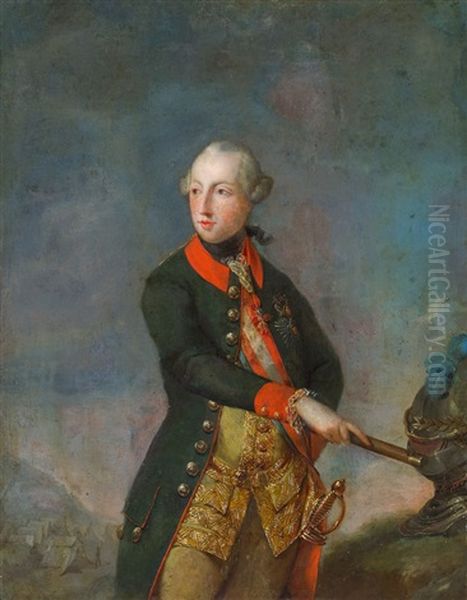 Kaiser Joseph Ii Oil Painting by Pompeo Gerolamo Batoni