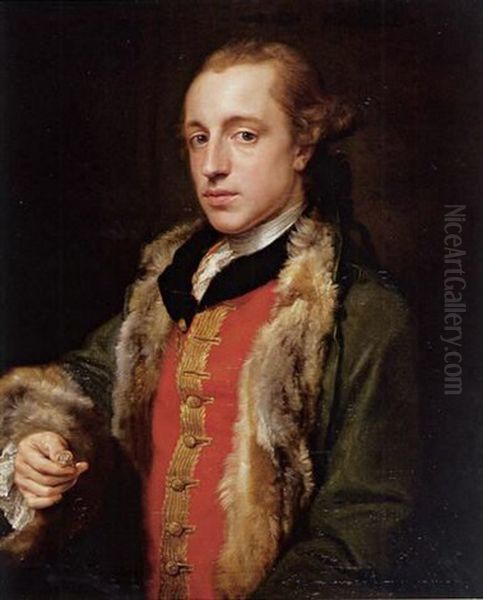 Portrait Of Henry Hutchinson O'hara Oil Painting by Pompeo Gerolamo Batoni