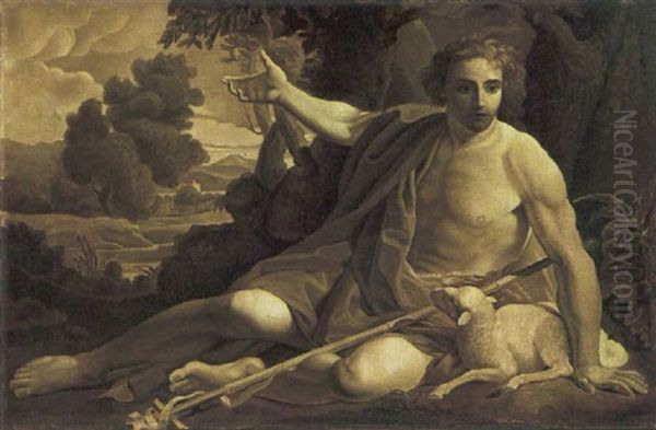 San Giovanni Battista Oil Painting by Pompeo Gerolamo Batoni