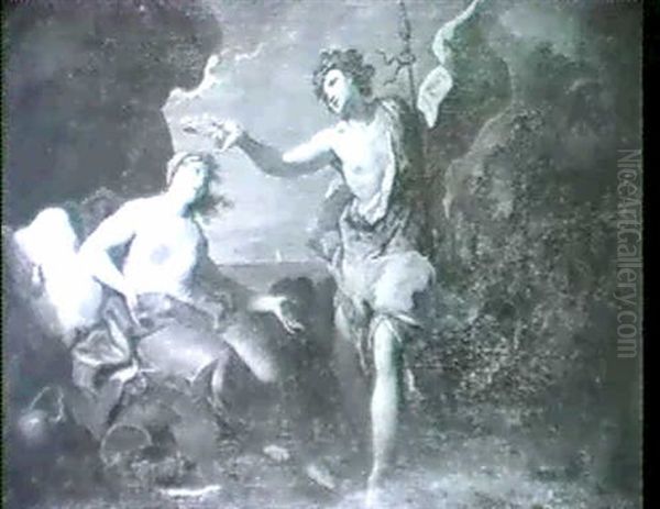 Bacchus Et Ariane Oil Painting by Pompeo Gerolamo Batoni