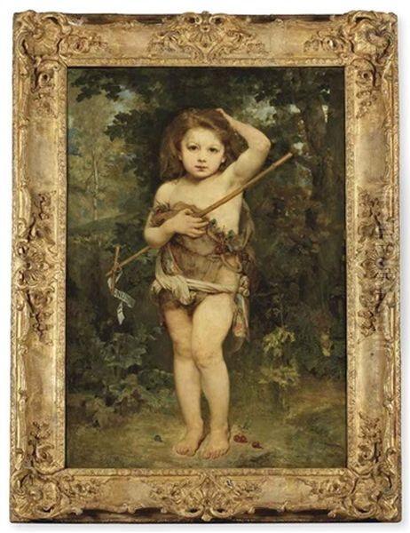 Le Petit Saint Jean Oil Painting by Paul Jacques Aime Baudry