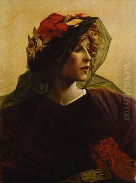 Imperia Oil Painting by Alfred Agache