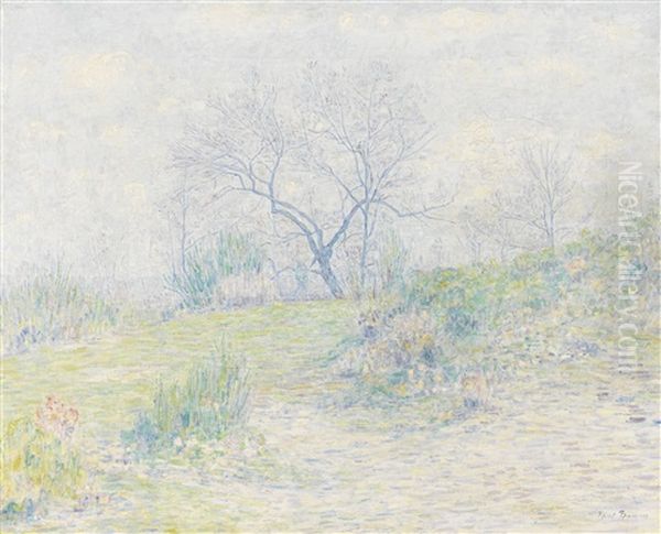 Baume Im Fruhling Oil Painting by Paul Baum