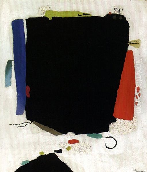 Montaru 2e Oil Painting by Willi Baumeister