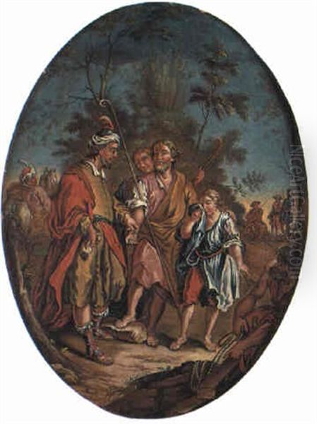 Paisaje Bblico Oil Painting by Francisco Bayeu Y Subias