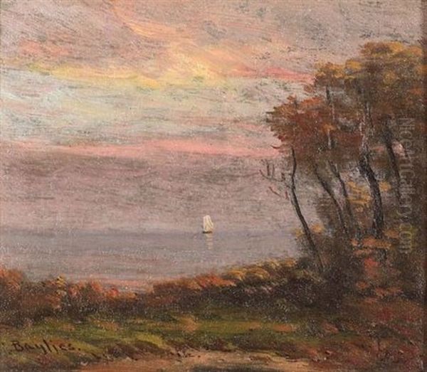 Sunset Sail Oil Painting by William Baylies