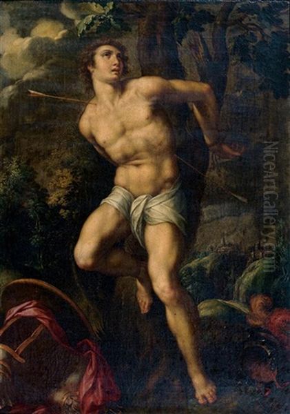 Saint Sebastien Dans Un Paysage Oil Painting by Sodoma