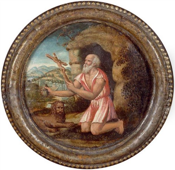 Hieronymus Oil Painting by Sodoma