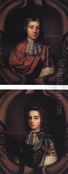 Portrait Of Master Thomas Fytche Oil Painting by Mary Beale