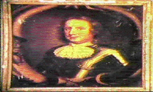 Portrait Of An Officer, Said To Be Major General Lambert Oil Painting by Mary Beale