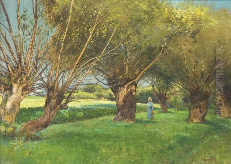 Fasor Oil Painting by Gyula Agghazy