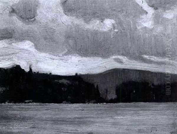 Shore Line, Lake Temiskiming Oil Painting by John William Beatty