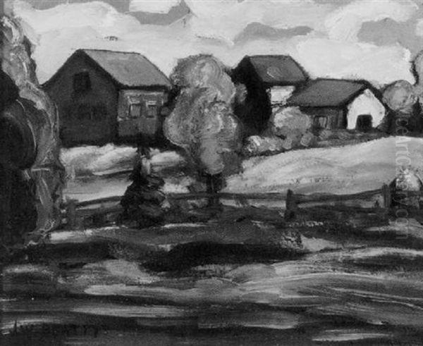 Sketch At Port Hope Oil Painting by John William Beatty