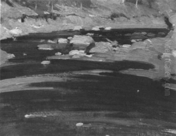 Algonquin Park, Autumn Oil Painting by John William Beatty