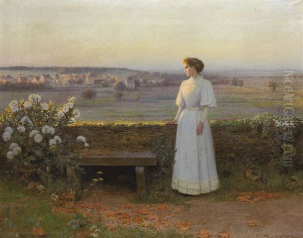 Derniers Rayons Oil Painting by Jean Beauduin