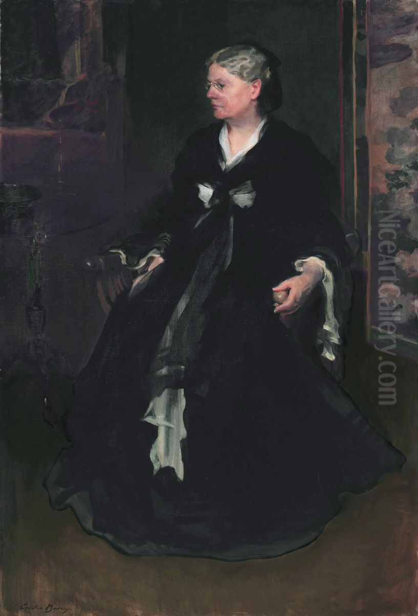 Mrs. Elizabeth M. Howe Oil Painting by Cecilia Beaux