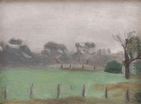 The Park Oil Painting by Clarice Marjoribanks Beckett