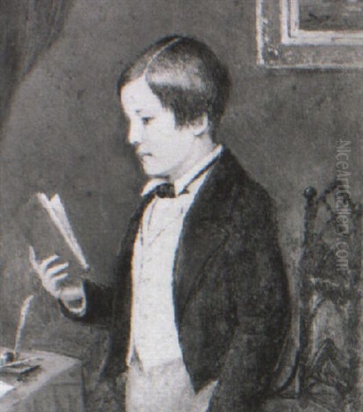 Portrait Of Col. Beechey As A Child Oil Painting by Richard Bridges Beechey