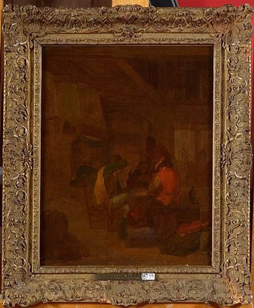 Les Joueurs De Cartes A L