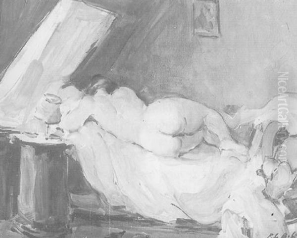 La Sieste Oil Painting by Pierre De Belay