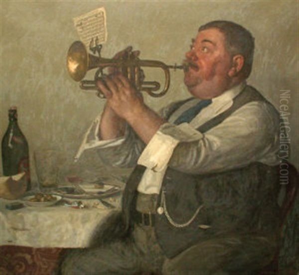 I Dream That I Dwelt In Marble Halls Oil Painting by George Frederick A. Belcher