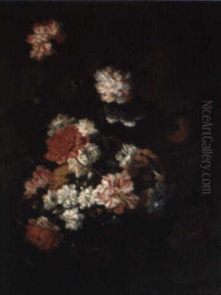 Blumenstilleben In Einer Vase Oil Painting by Jean-Baptiste Ii Belin