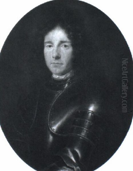 Portrait Of Raymond Everard Of Fethard, Co. Tipperary Oil Painting by Alexis-Simon Belle