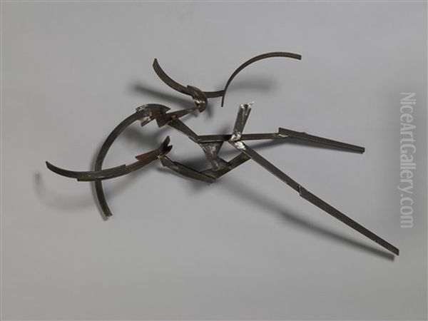 Einfallende Dammerung Uber Einer Lagune Vor Venezuela Oil Painting by Ferdinand Konrad Bellermann