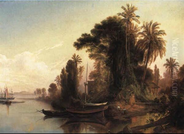 Paisaje Venezolano Oil Painting by Ferdinand Konrad Bellermann