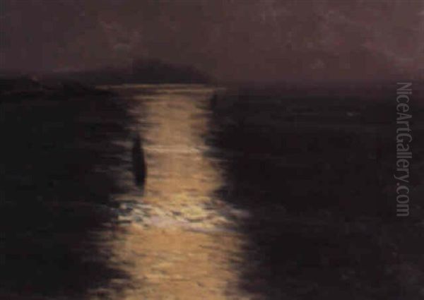 Al Tramonto Oil Painting by Giorgio Belloni